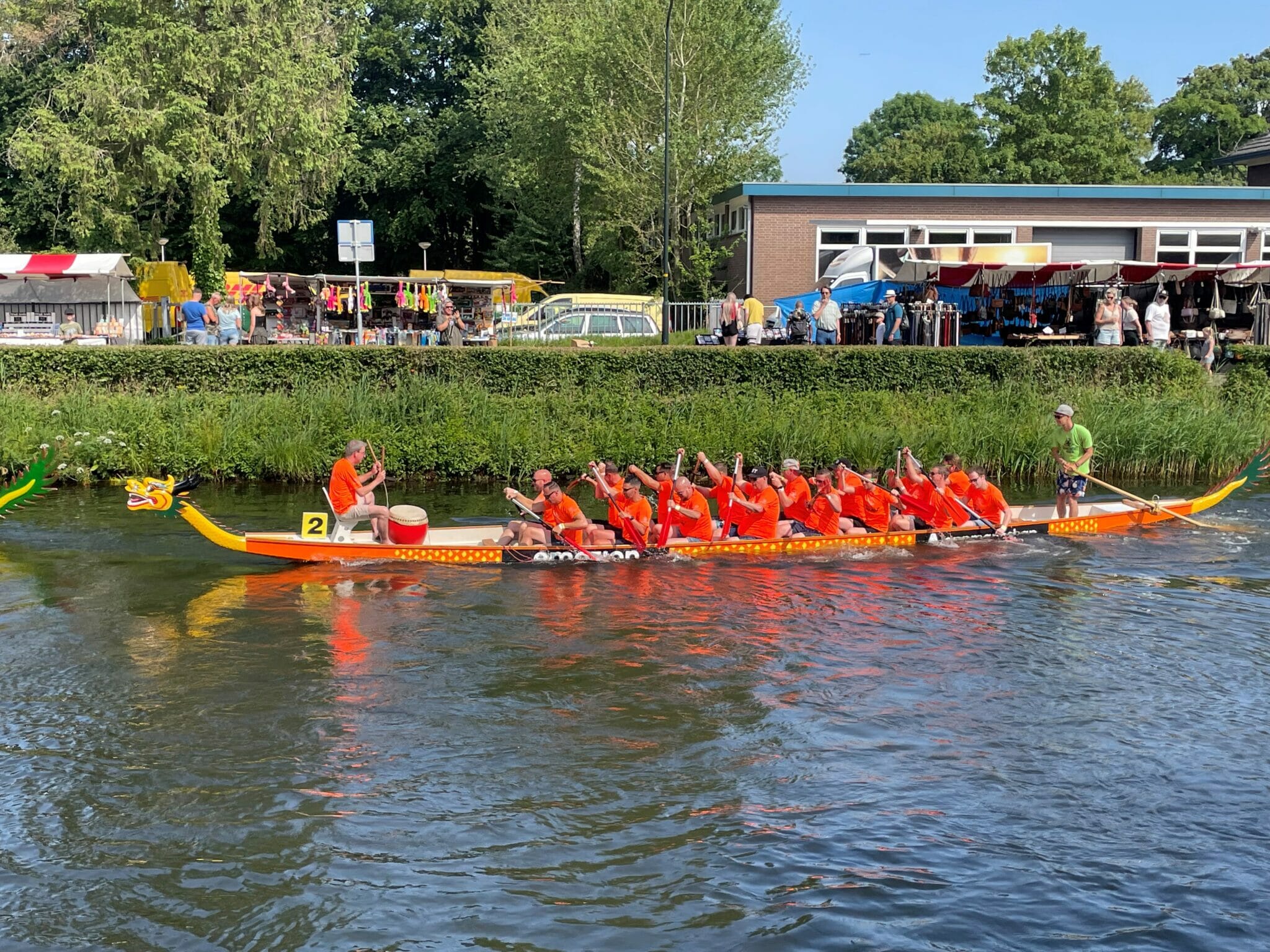 Drakenboot Races Drakenboot bedrijvenrace Apeldoorn | Linthorst